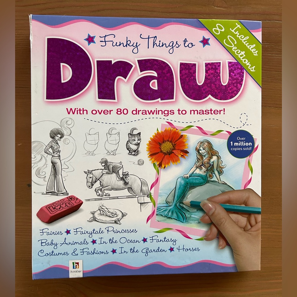 ‘Funky Things to Draw’ instructional guide